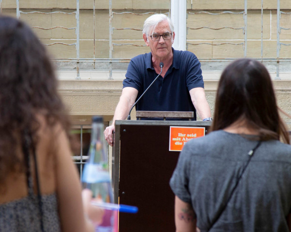 Rede Markus Merz an die Gäste der Abschlussfeier
